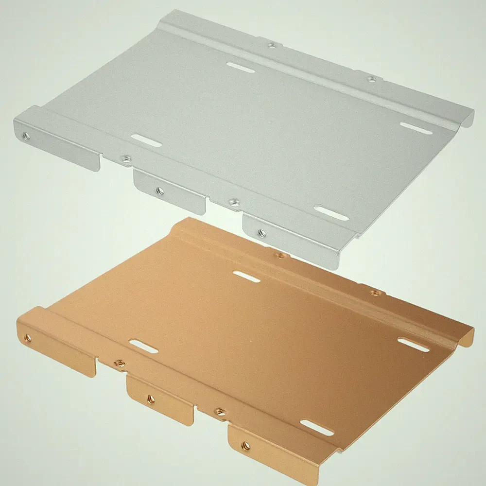 2 Pcs Pci Slot Rear Bracket Ssd Hard Disk Adapter Mounting Brackets