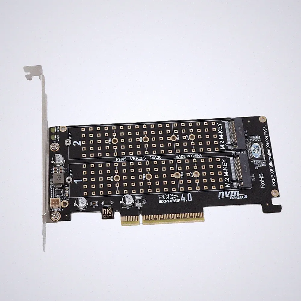 PCIe x8 hard drive